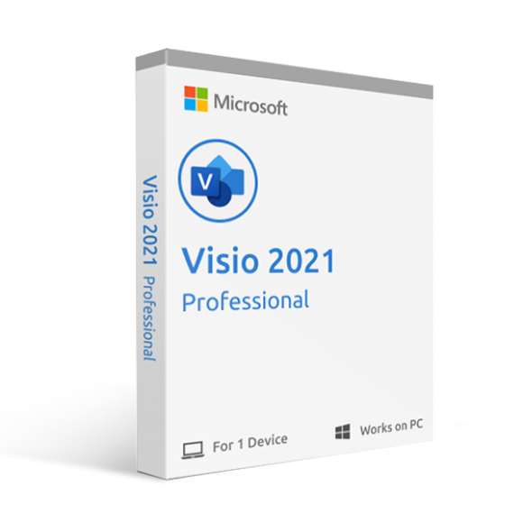 thumbnail image 2 of Microsoft Visio 2021 Professional - Retail Box Product Key For 1 PC - Lifetime 2 of 5
